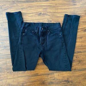 Mens black Levi’s jeans
